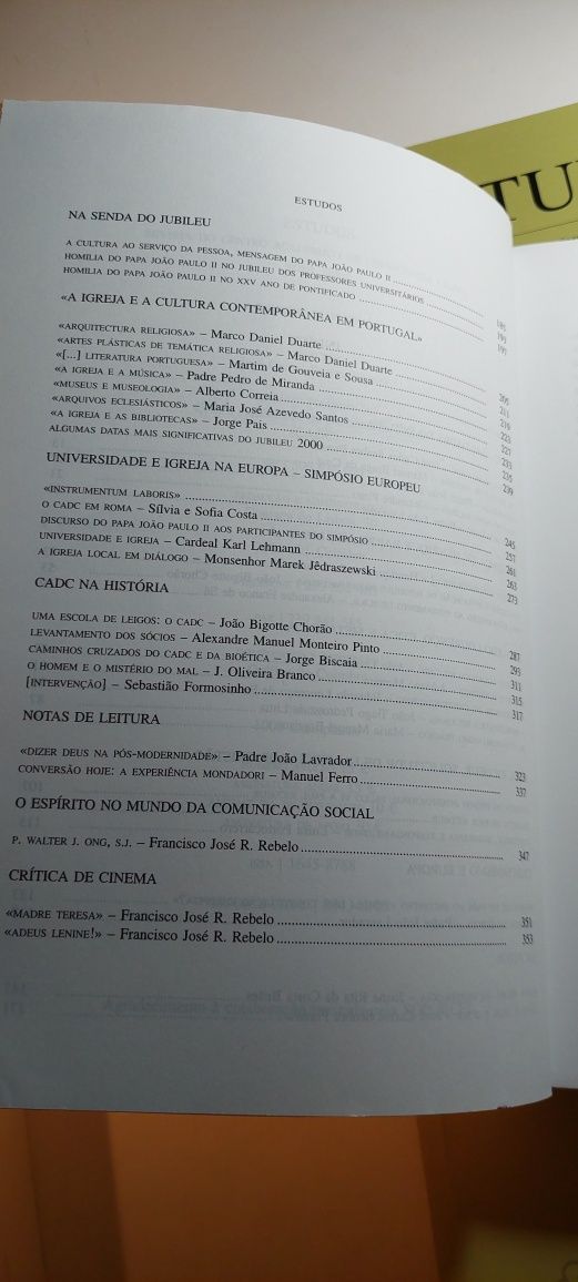 Estudos - CADC, Revista do Centro Académico de Democracia Cristã
