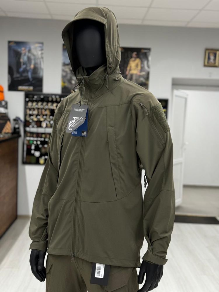 Куртка Helikon Trooper StormStretch Softshell MK2 - Taiga Green Coyote