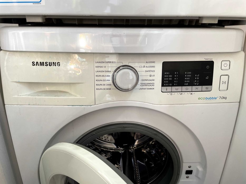 Máquina de lavar roupa Samsung Eco Bubble 7Kg WW70J5333MW