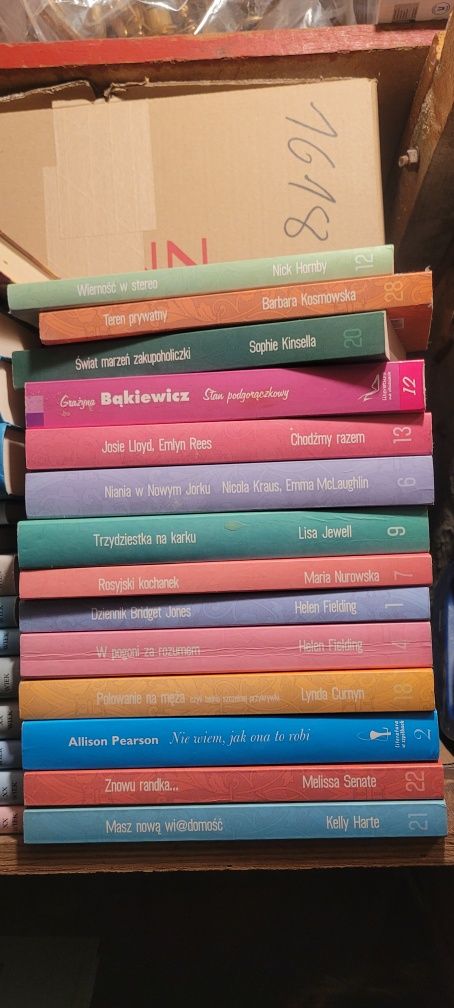 Książka literatura w spódnicy (do wyboru)