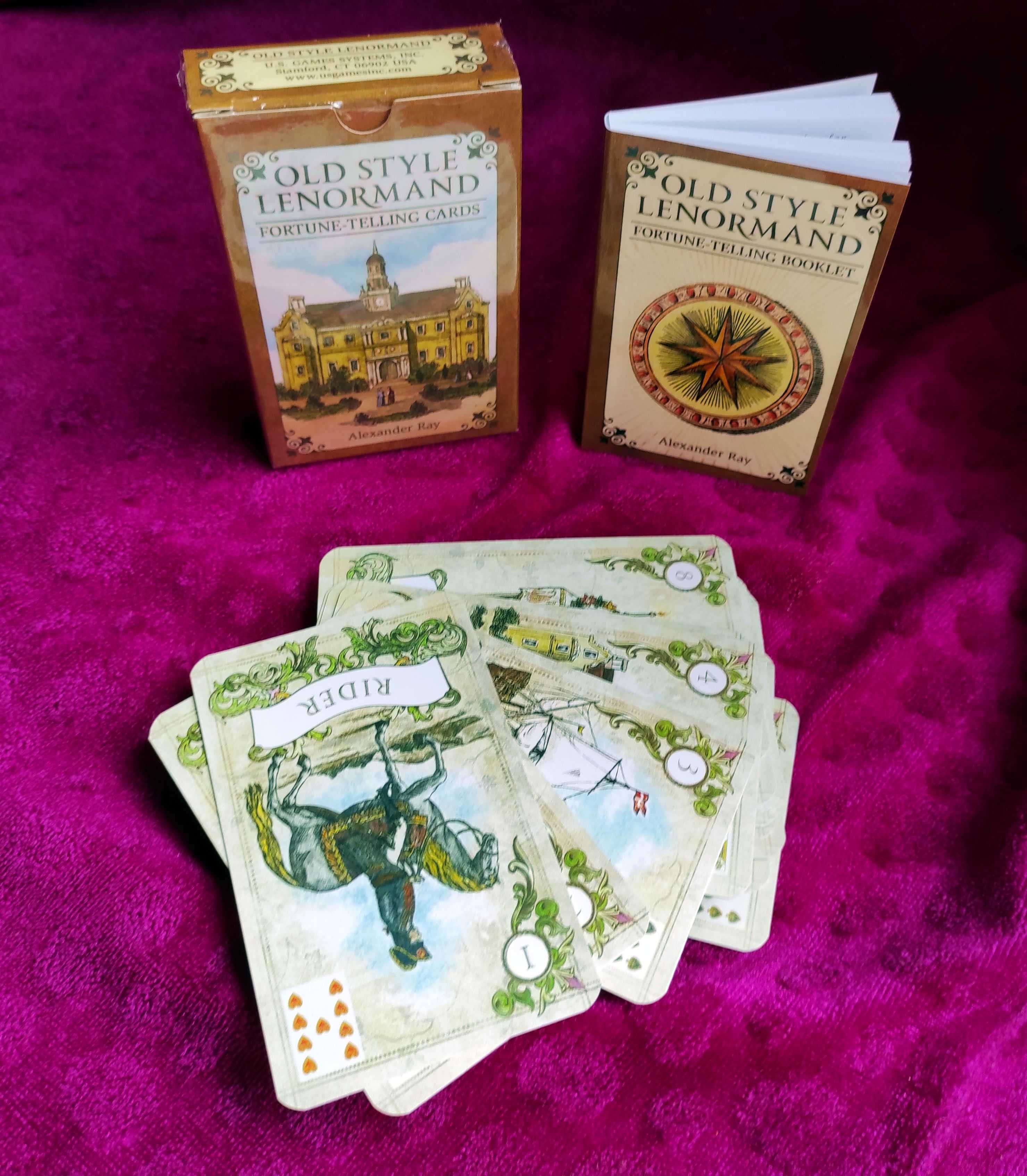 Оракул Старинная Ленорман Old Style Lenormand. Карты Таро