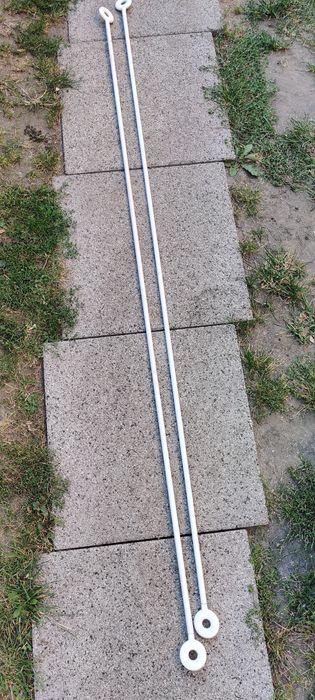 Karnisz metalowy Ikea 150cm dwie sztuki