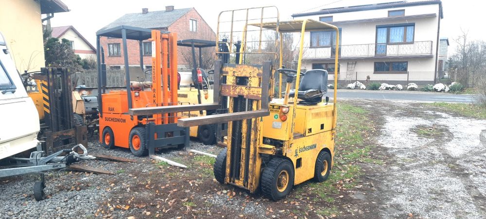 Wózek widłowy rak Suchedniów książka UDT silnik C330 Ursus