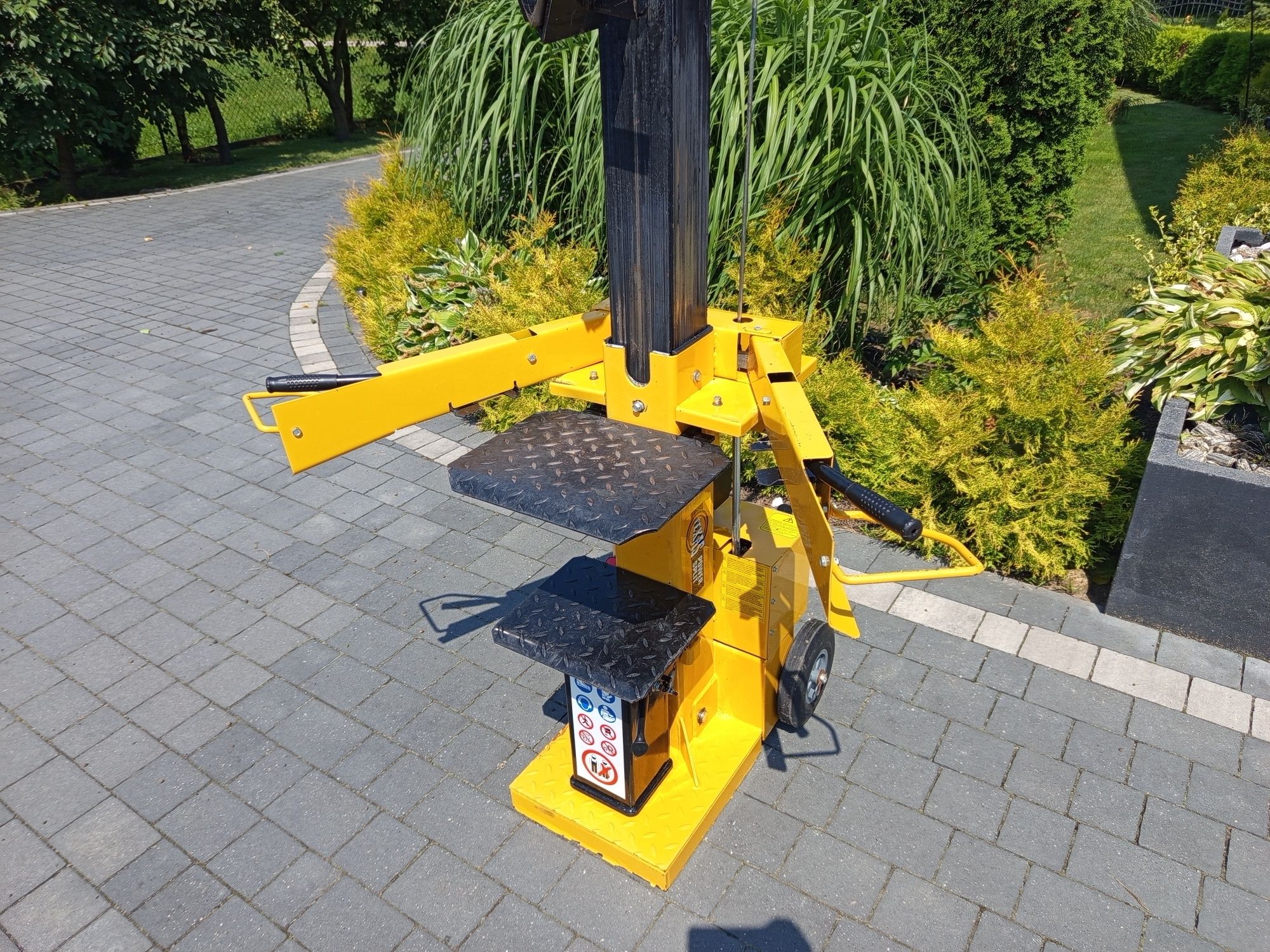 Łuparka Hydrauliczna Texas do Drzewa Drewna 10 Ton Piła Rębak Świder