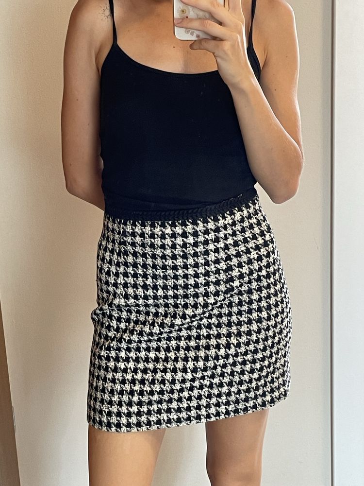 Sprzedam spódniczkę Zara XS - elegancki tweed