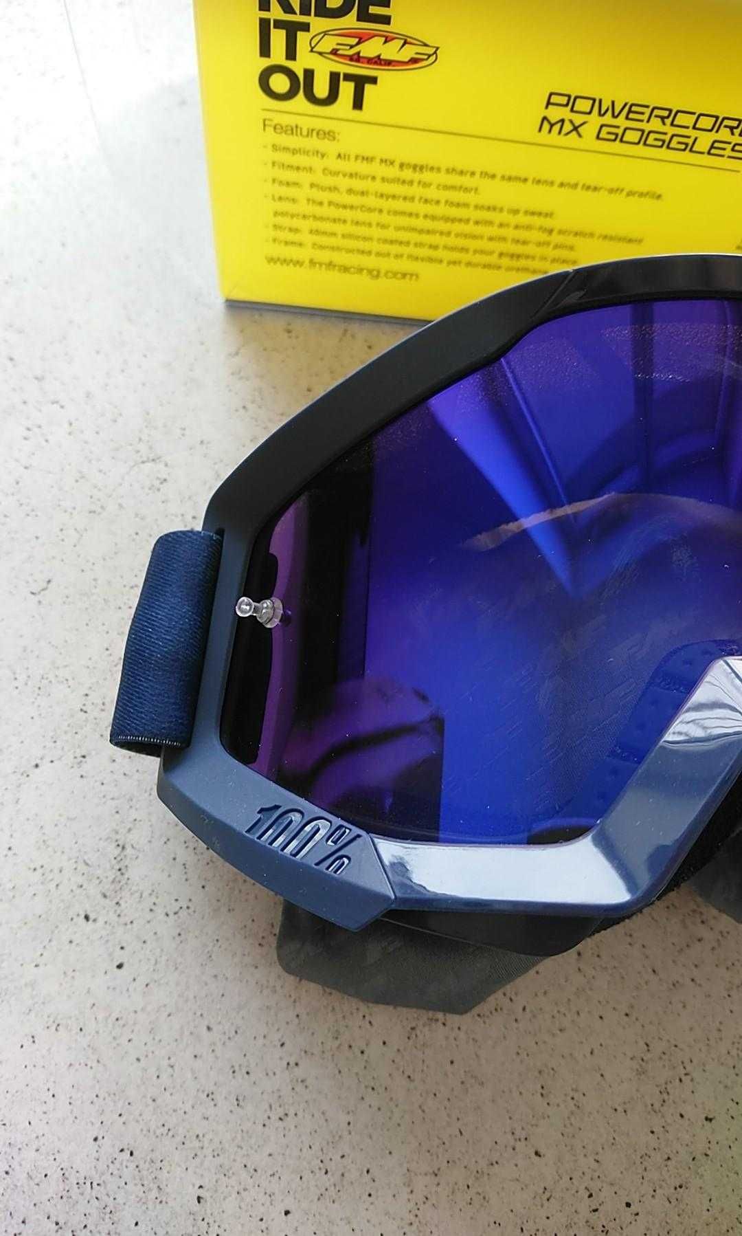 Gogle offroad FMF Powercore 100% STRATA