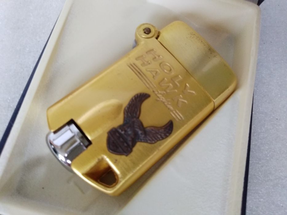 Зажигалка в подарочной коробке, новая, газовая, турборежим+пламя