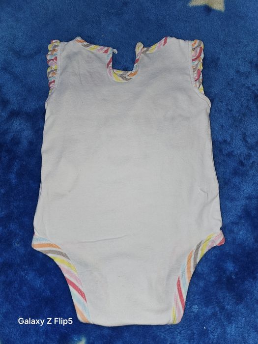 Body rampers dziewczęcy