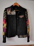 Piękna kurtka jeansowa Desigual hippie