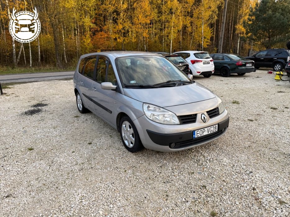 Renault Grand Scenic 1,9 Dci 120 Km Klimatronik Kamera 7 Osobowy