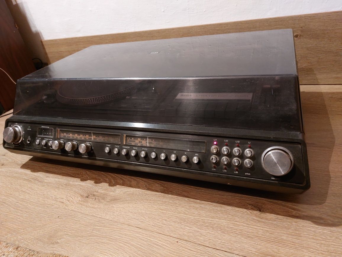 Amplituner SABA Ultra HIFI Center 9920:gramofon,kasety,tuner