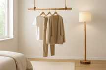 Suportes para Cabides em Tronco Natural | Bengaleiros, Charriots