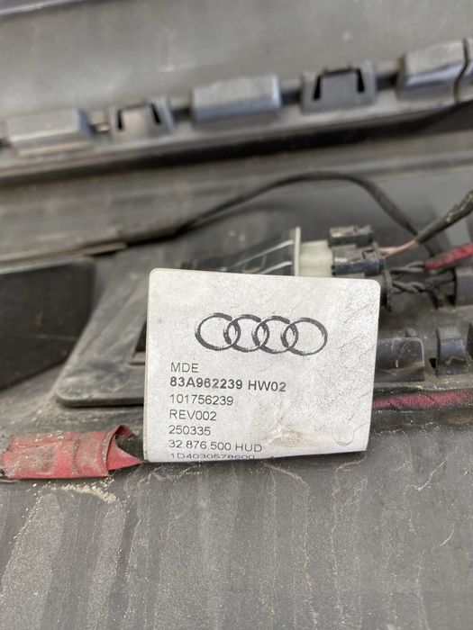 Audi q3 83a мертві зони ліва права проводка партронік