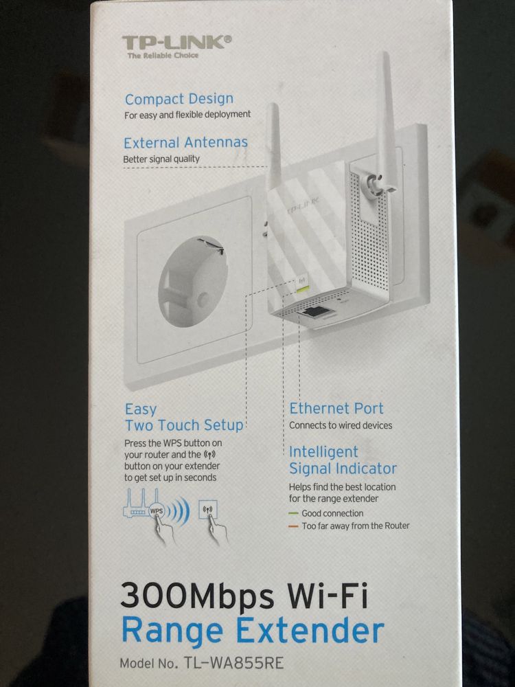 TP-LINK 300Mbps Wi-Fi Range Extender