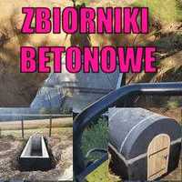 Zbiorniki betonowe Betonowe-Szamba 8m3 Piwniczki,Kanały samochodowe