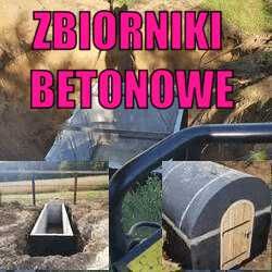 Zbiorniki betonowe Betonowe-Szamba 8m3 Piwniczki,Kanały samochodowe