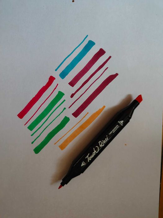 Набір маркерів скетч фломастери 48 шт