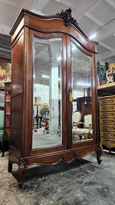 Antyk Stara Piękna Szafa Rokale ,,Robi Wrażenie,, Dwudrzwiowa