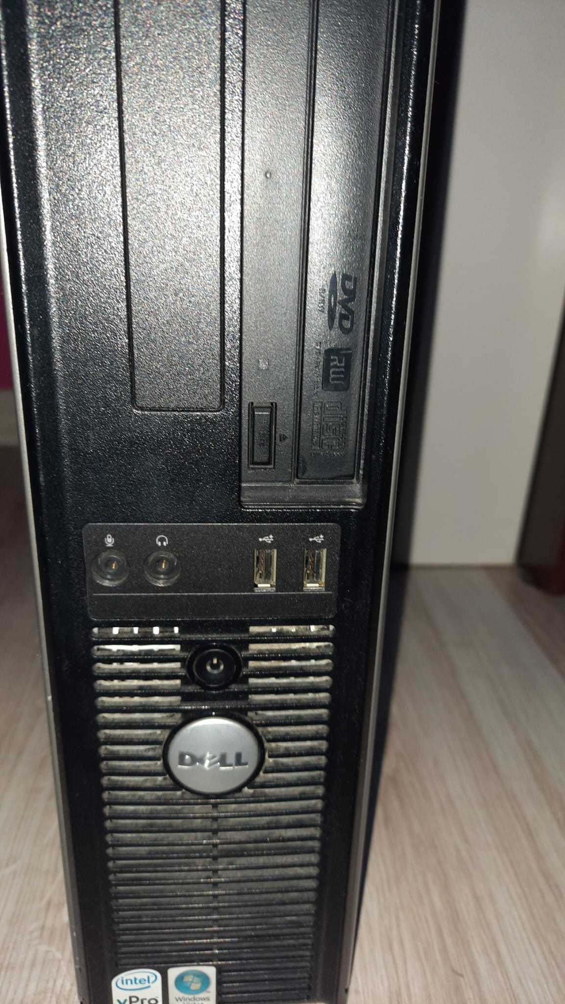 Dell Optiplex 755 - 2x2,66 Ghz, 3 Gb Ram, 80 Gb HDD + Monitor Samsung
