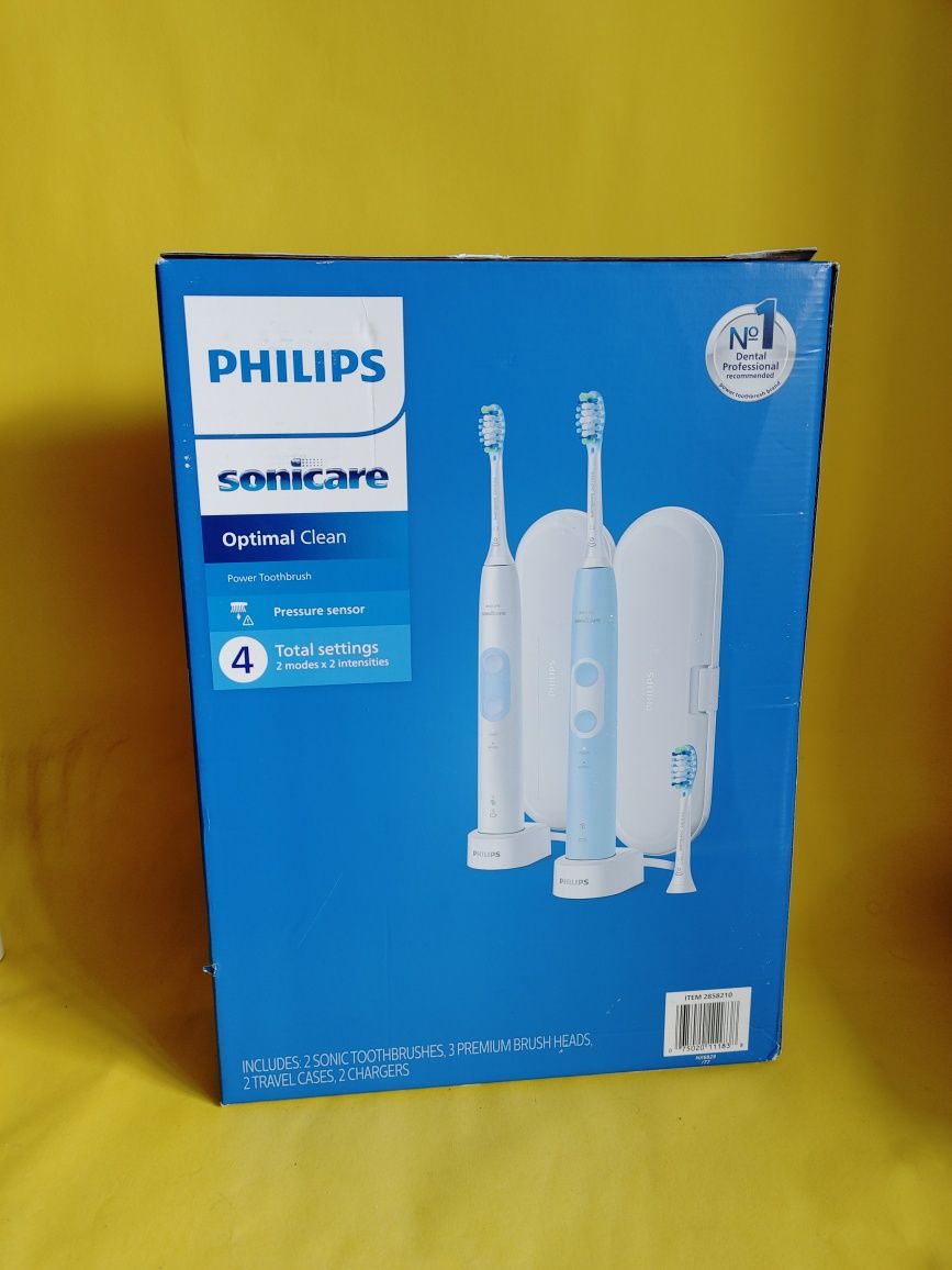 Набір зубних щіток Philips Sonicare 5100 HX6829/77 Optimal Clean 2-Pac