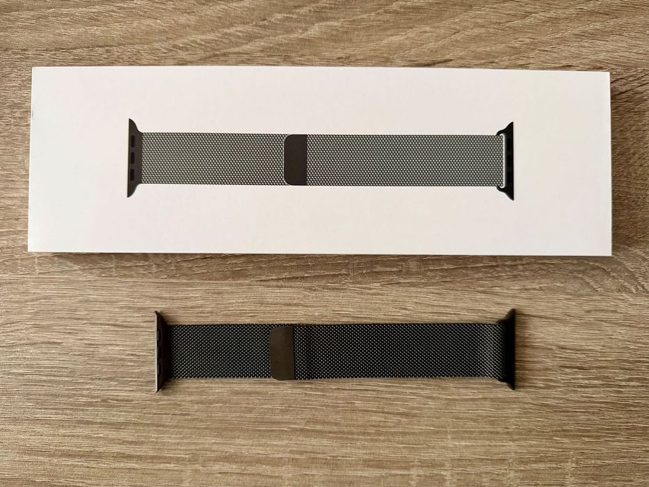 Bransoleta mediolańska do Apple Watch 46 mm – kolor łupku, rozmiar M/L