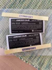 Número série Gameboy color