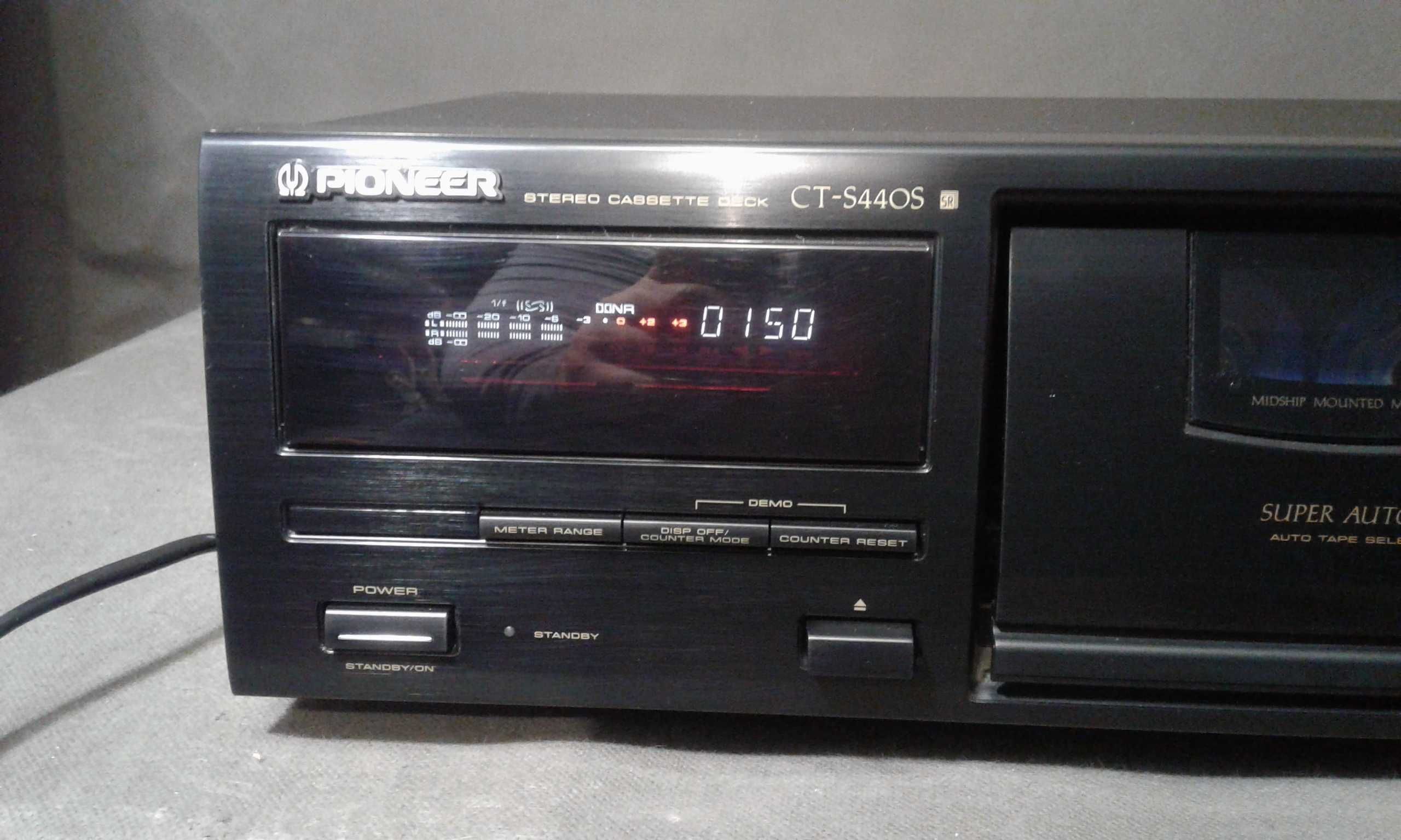 PIONEER CT-S440S,magnetofon kasetowy
