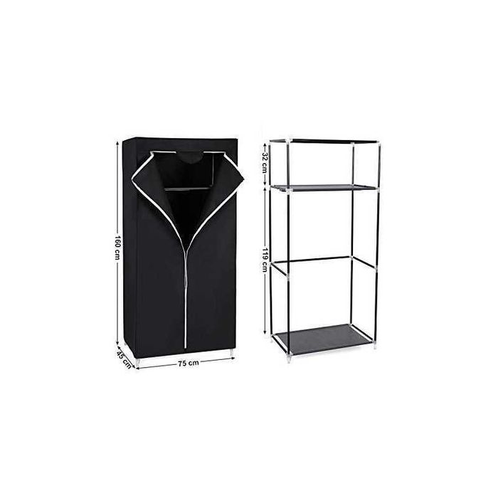 Organizer składany przenośny, przechowywanie na ubrania nowy