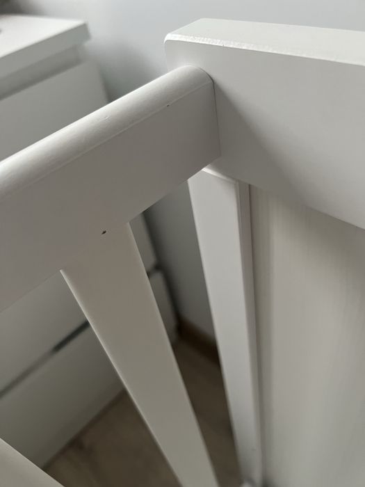 Łóżeczko sundvik z materacem i ochraniaczami