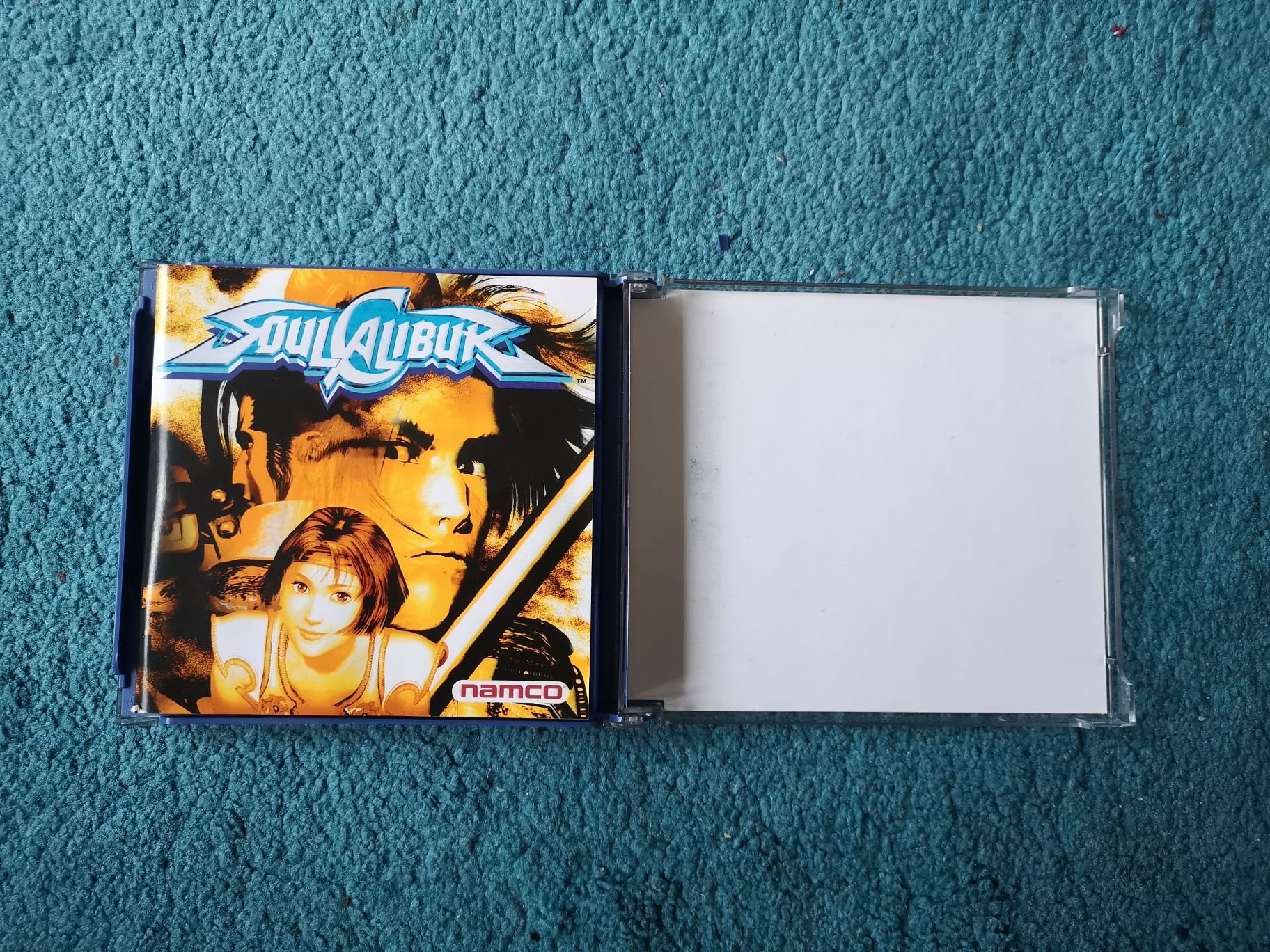 Gra Sega Dreamcast gra Soul Calibur wersja PAL język gry angielski