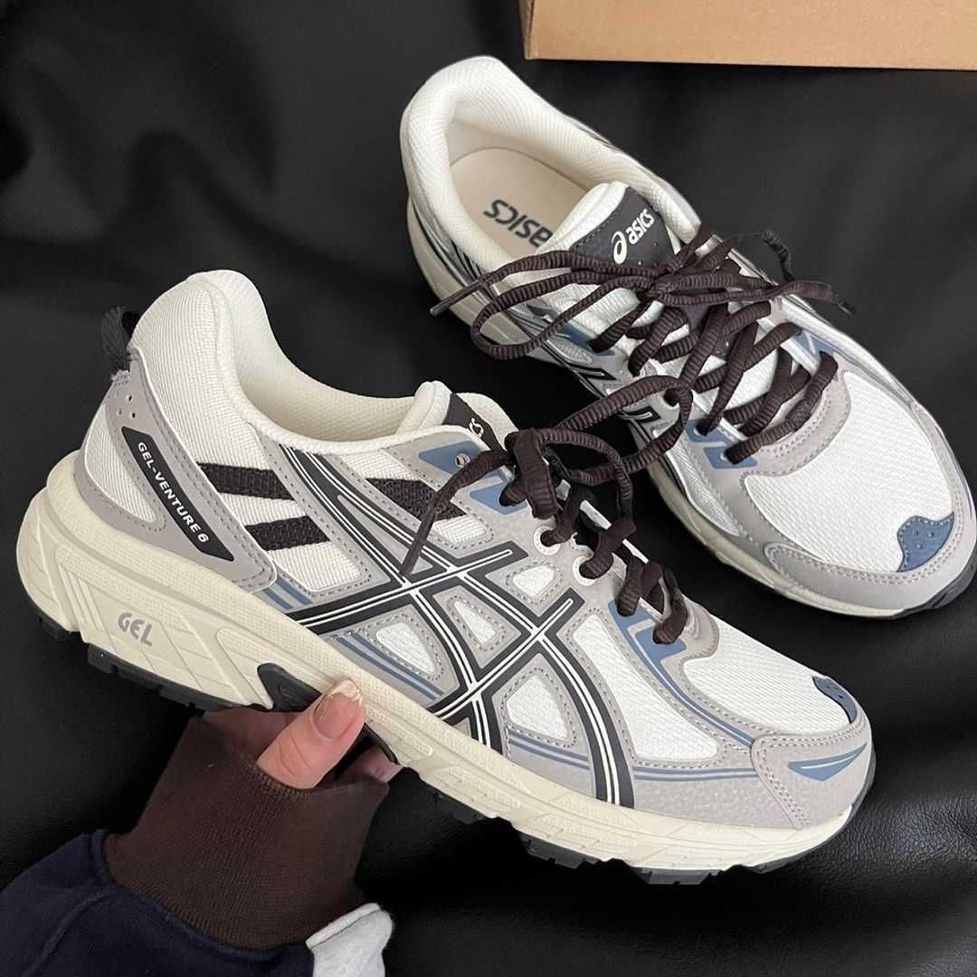 Чоловічі кросівки Asics Gel Venture 6 Grey сірі кросівки асікс