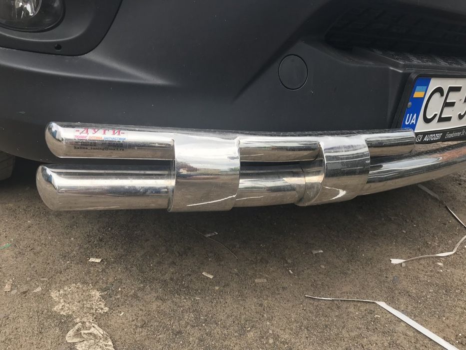 Потужна дуга (кенгурятник) Mercedes Sprinter. Захист бампера!