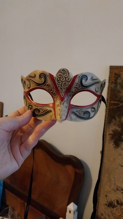 Lote de máscaras de Veneza originais