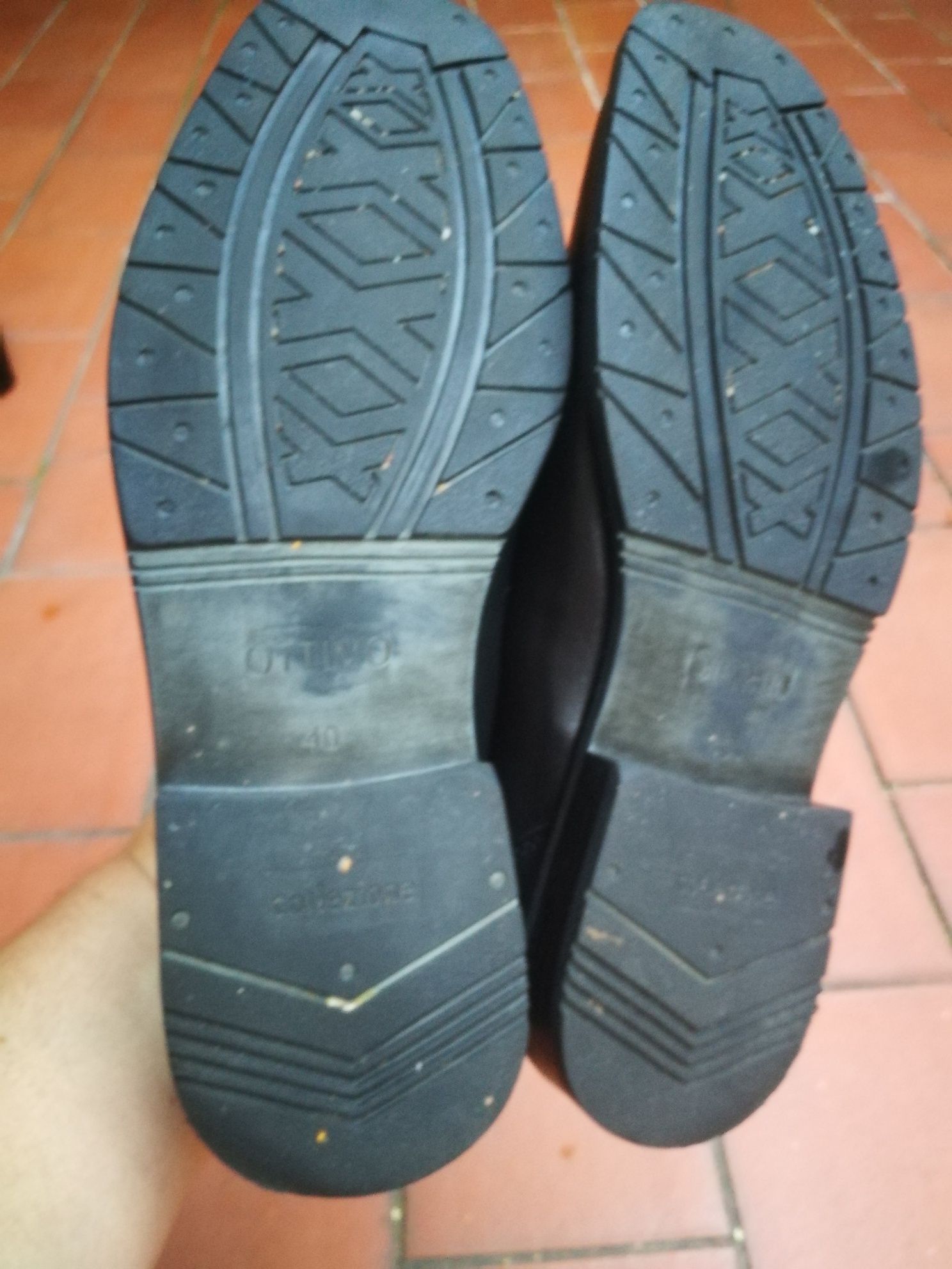 Buty męskie półbuty skórzane pantofle r.40  Ottimimo jak nowe