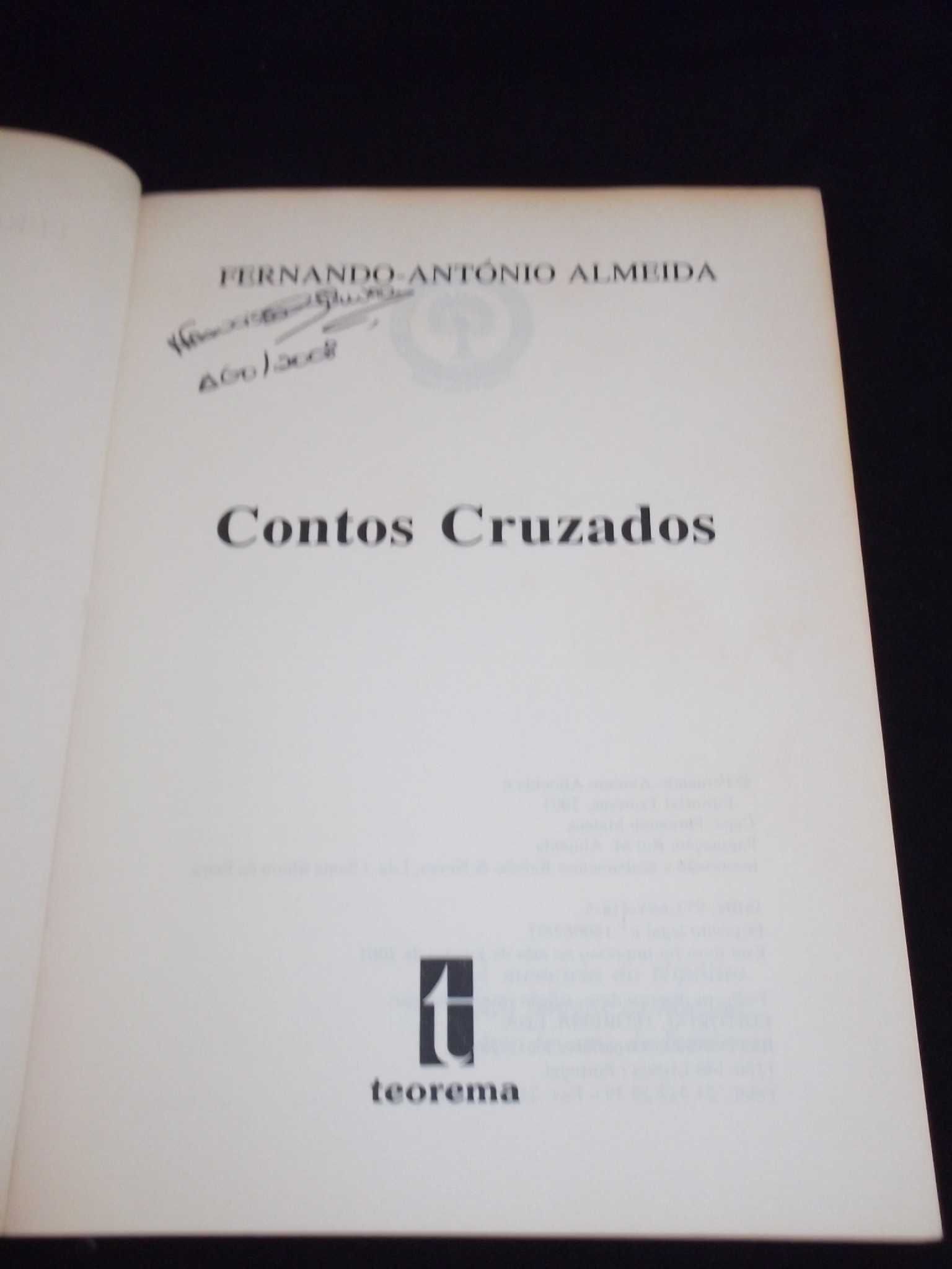 Livro Contos Cruzados Fernando-António Almeida