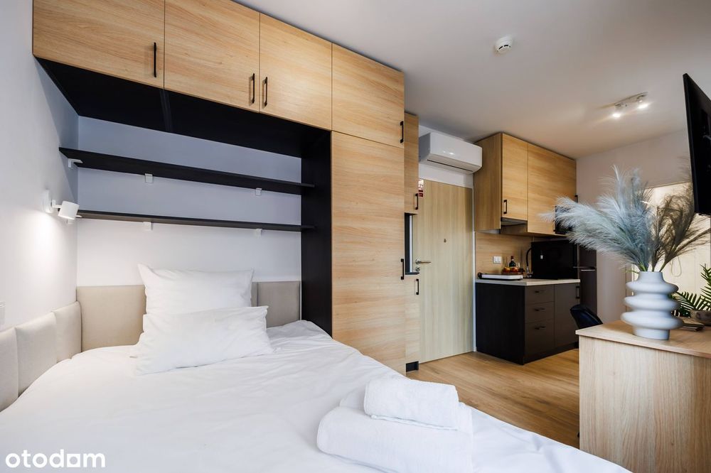 kompaktowa kawalerka inwestycyjna z klimatyzacją - do zamieszkania