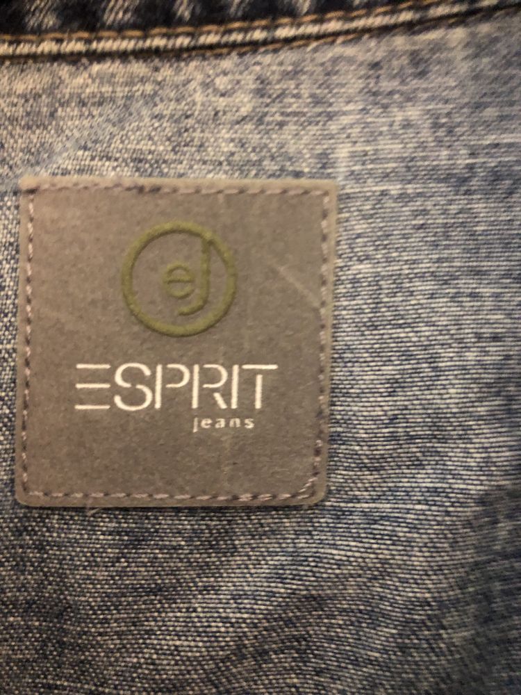 Винтажный джинсовый пиджак Esprit