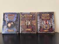 Conjunto de 3 livros Dungeons & Dragons da Wizards of the Coast 2003