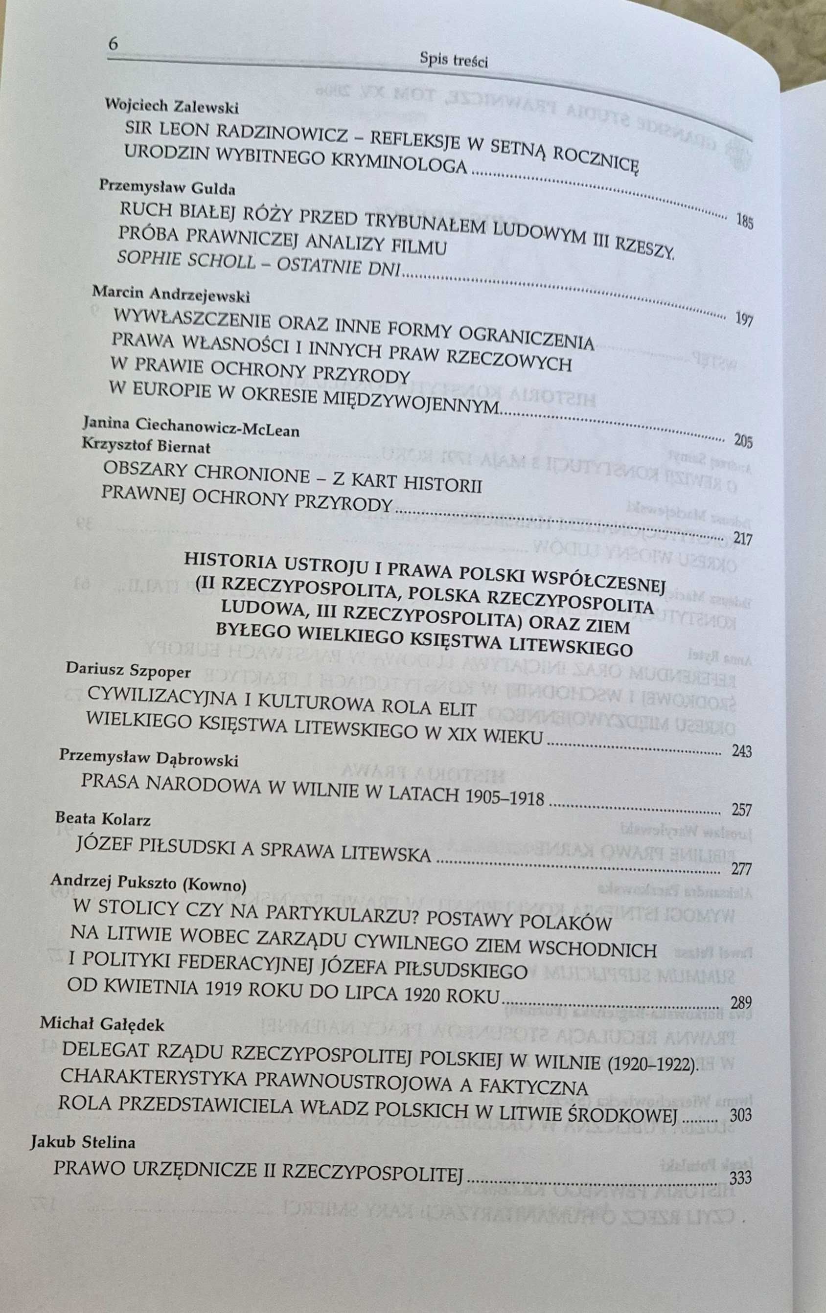 Studia z historii ustroju i prawa