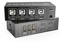 4-portowy Przełącznik hdmi DISPLAYPORT KVM 4X usb
4-PORTOWY PRZEŁĄCZN