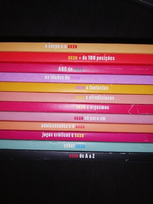 Colecção Livros sobre Sexo (12 fascículos) NOVOS