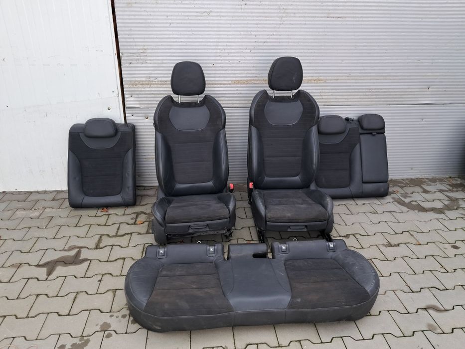 Fotele skórzane tapicerka hyundai i30 N