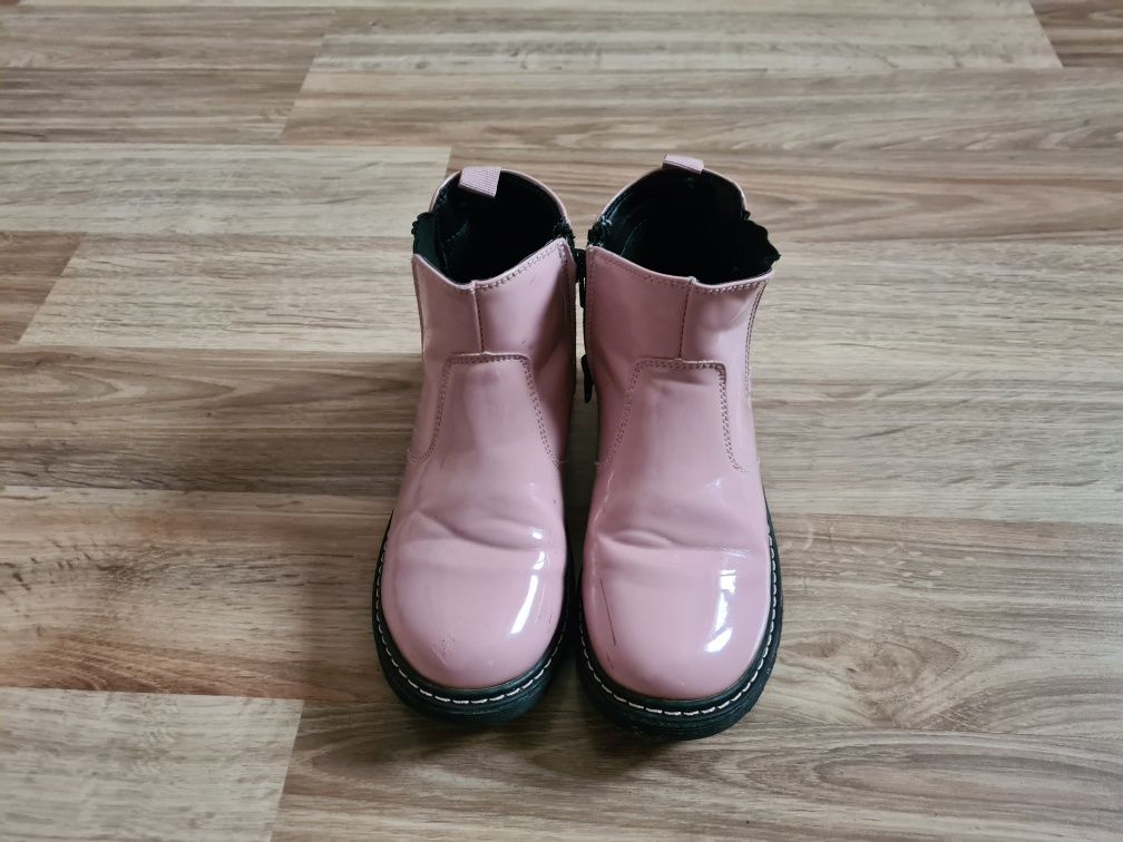 Buty botki dziewczęce