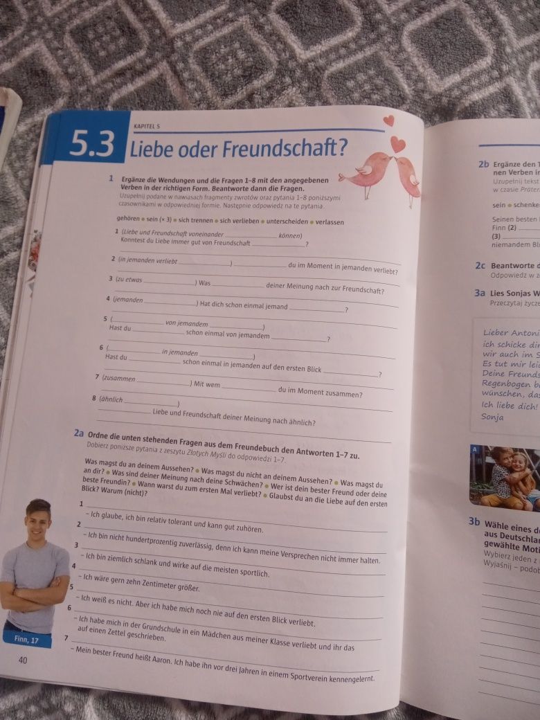 Effekt 4 ćwiczenia, w części zapisane