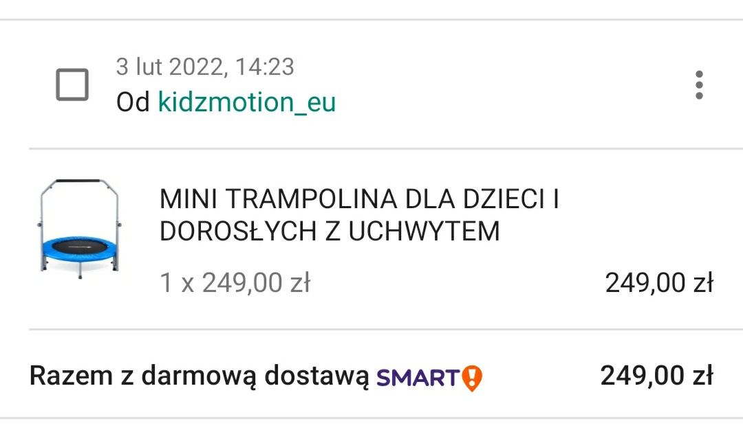 Trampolina dla dzieci i dorosłych