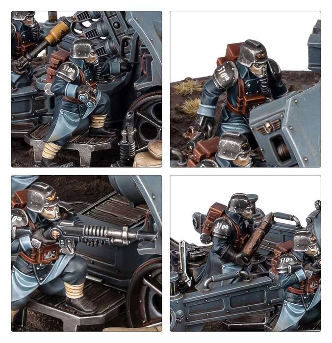 Warhammer 40000  Astra Militarum Krieg Artillery Team