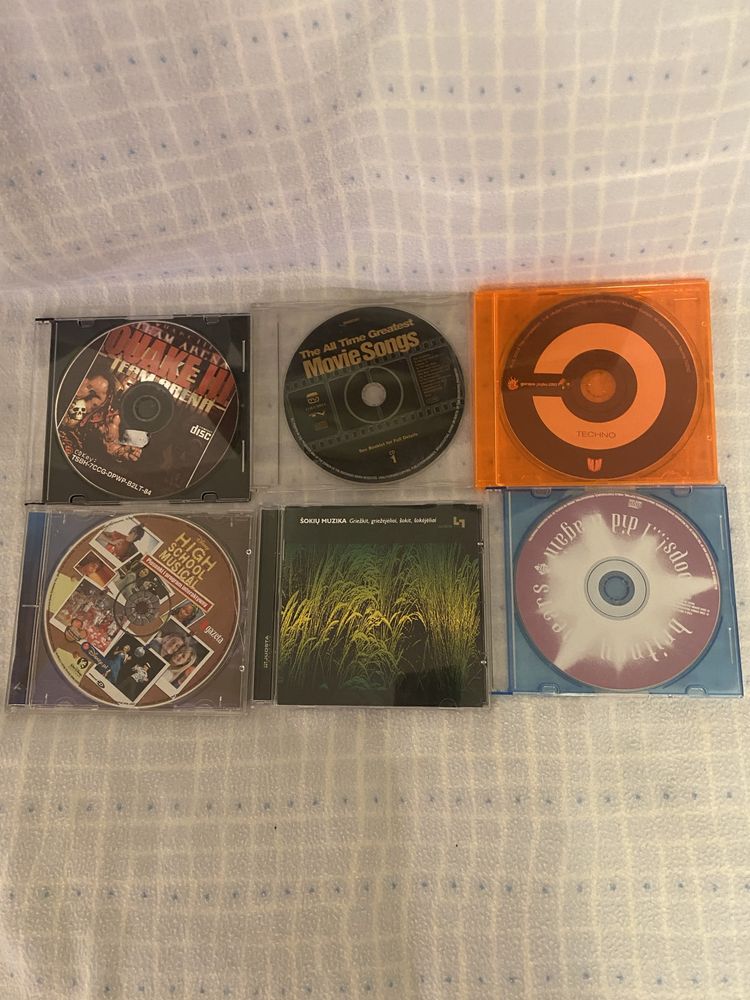 Muzyczne płyty CD