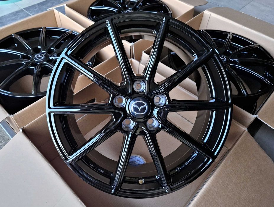 Alufelgi 18 5x114,3 Mazda CX-3 CX-5 CX-7 CX-8 MPV MX-3 MX-5 Czarne 78#