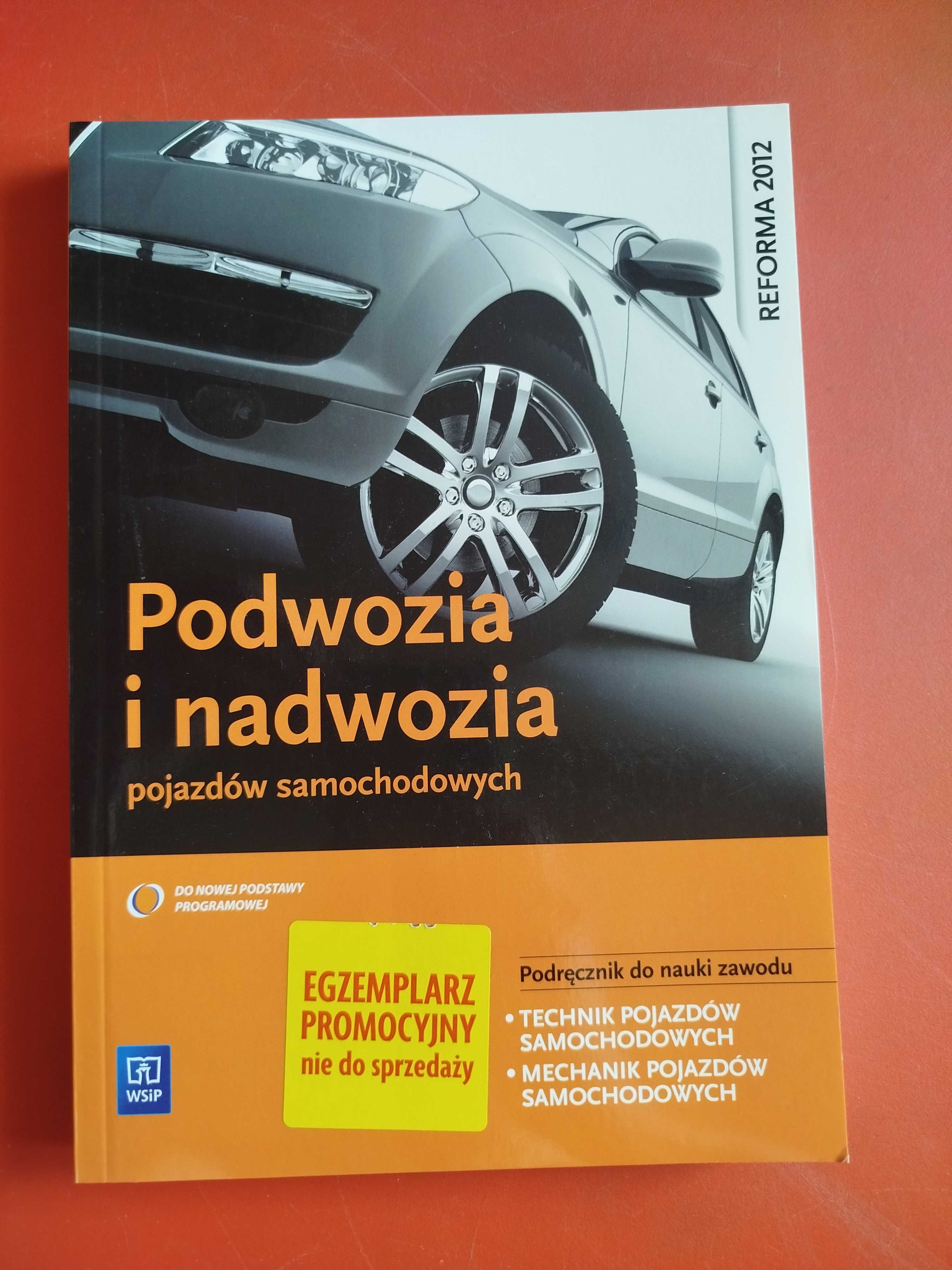 Podwozia i nadwozia pojazdów samochodowych, podręcznik, Wieczorek