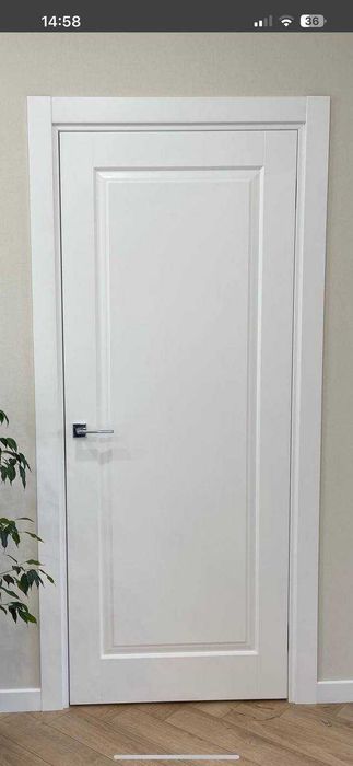 Міжкімнатні двері глухі Stilldoors Emeli Білий мат 80*200